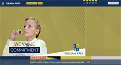 Desktop Screenshot of fulhamprep.co.uk